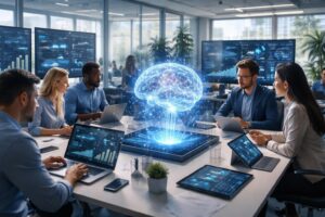 découvrez comment l’intelligence artificielle révolutionne la gestion d’entreprise en optimisant les processus, améliorant la prise de décision et boostant la productivité.