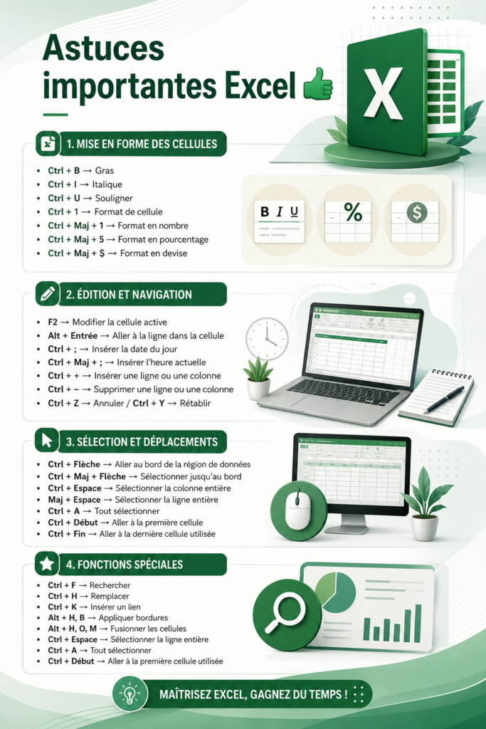 Aperçu de conseils pratiques pour utiliser Microsoft Excel de manière efficace