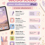 Interface esthétique d'applications pour étudiants sur iPad