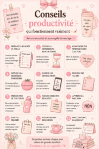 Femme souriante travaillant sur un planificateur pour améliorer sa productivité