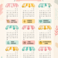 Bullet Journal ouvert avec des sections de suivi d'habitudes colorées