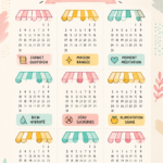Bullet Journal ouvert avec des sections de suivi d'habitudes colorées