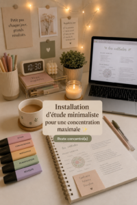 Bureau épuré avec un mobilier minimaliste pour favoriser la concentration