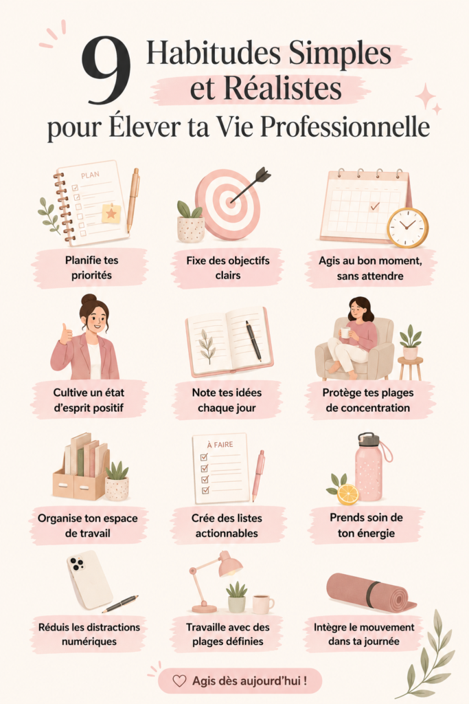 Femme souriante en réunion, représentant le succès professionnel