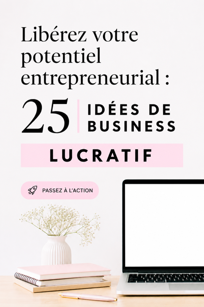 Femme examinant des idées de business lucratif sur un ordinateur