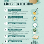 Une femme souriante profitant d'un moment de déconnexion sans téléphone