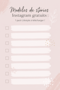 Modèles Instagram gratuits pour des stories engageantes