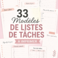 Exemple de modèle de liste de tâches à imprimer, conçu pour organiser efficacement son quotidien.