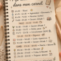 Une belle desk setup pour une routine d'études esthétique