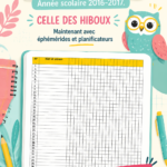 Un agenda scolaire coloré posé sur un bureau, symbolisant l'organisation et la créativité.