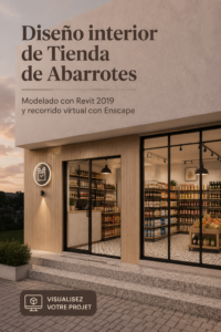 Design intérieur d'une épicerie avec une ambiance chaleureuse et accueillante