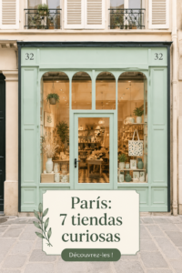 Image de l'une des boutiques insolites de Paris, décorée de façon unique