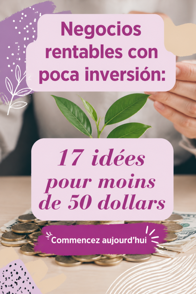 Femme souriante travaillant sur son projet entrepreneurial avec peu d'investissement.