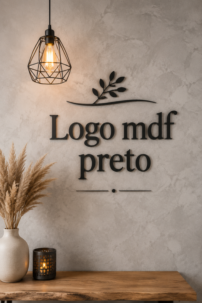 Exemple de logo moderne créé avec un générateur de logo en ligne