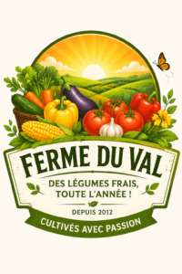 Logos colorés de fruits et légumes en clipart pour téléchargement gratuit