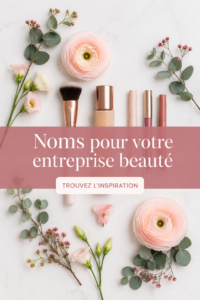 Un salon de beauté avec une ambiance accueillante et un nom bien visible.