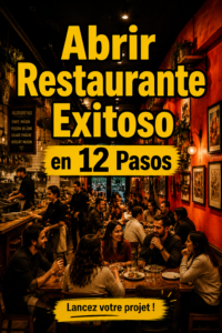 Une femme consultant un plan pour ouvrir un restaurant.