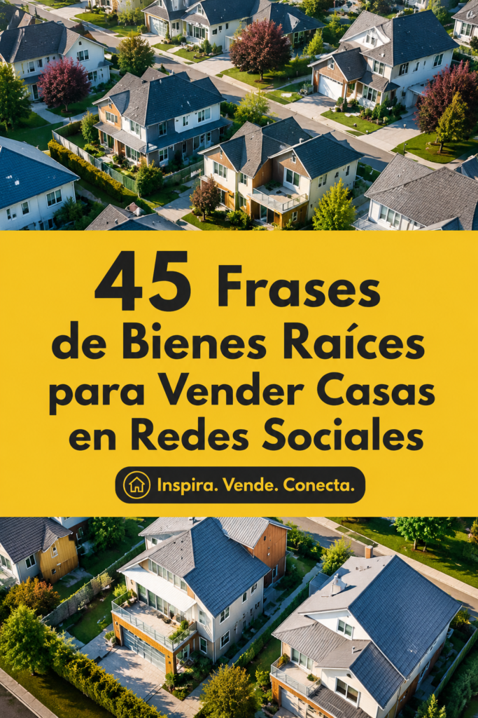 Un agent immobilier souriant montre une maison avec un panneau 'À vendre' en arrière-plan.