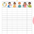 Exemple de modèle de registre d'activités pour enseignants, simple et pratique.