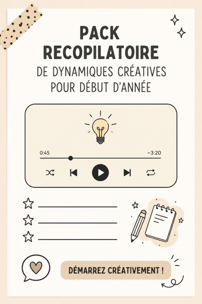 Des idées créatives pour une rentrée inspirante.