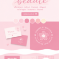 Studio de beauté féminin avec un design élégant et accueillant