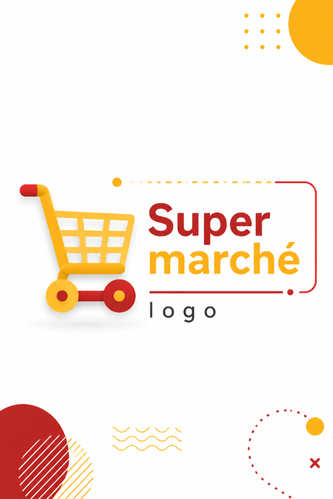 Vue extérieure d'un supermarché U avec des clients satisfaits