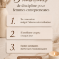 Illustration de femmes entrepreneuses en train de suivre des habitudes productives au bureau
