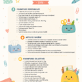 Image d'une sélection d'outils scolaires pour la rentrée