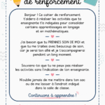 Une mère aide son enfant à colorier dans un cahier éducatif.