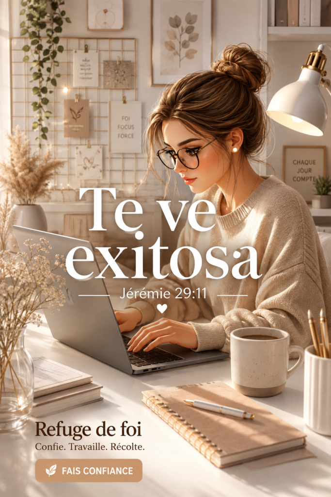 Une femme d'affaires réfléchissant à son avenir inspirée par Jérémie 29:11.