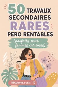 Femme souriante travaillant sur son ordinateur portable à domicile, explorant des activités secondaires.