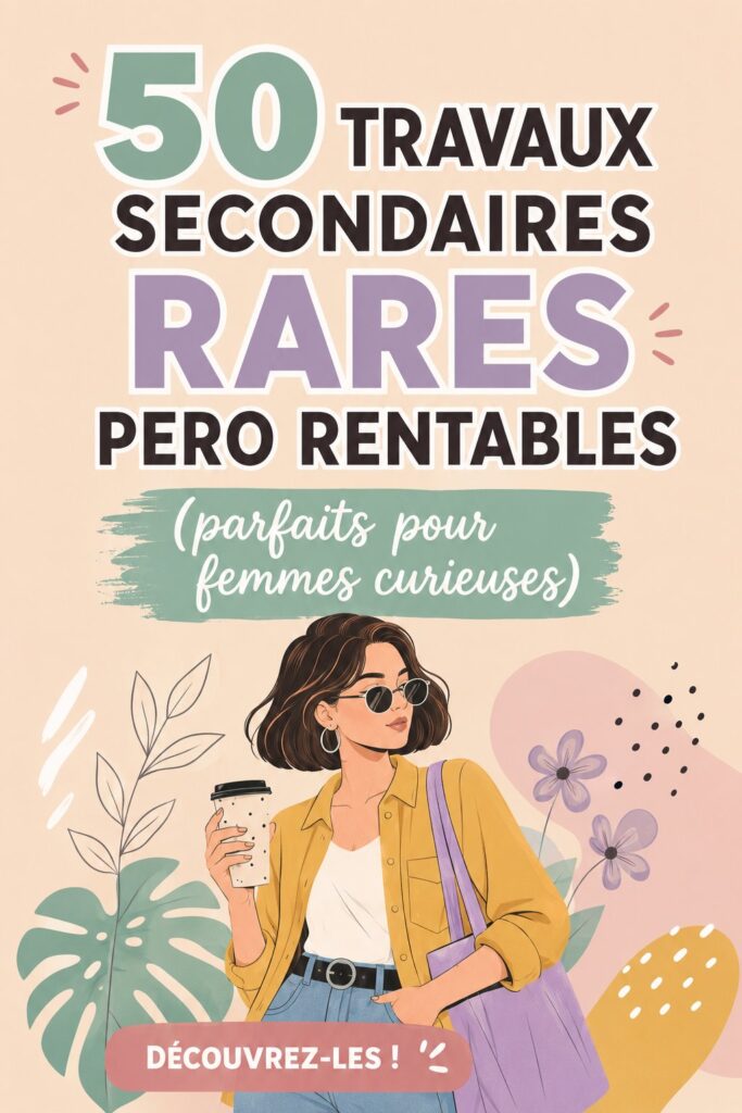 Femme souriante travaillant sur son ordinateur portable à domicile, explorant des activités secondaires.