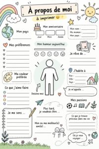 Femme travaillant sur des documents imprimables à son bureau.