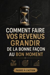 Femme d'affaires examinant des graphiques financiers pour planifier la croissance de ses revenus