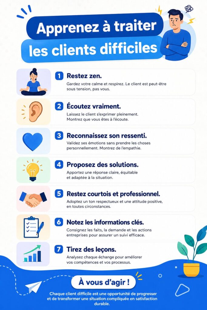 Une femme entrepreneure en train de discuter avec un client dans un cadre professionnel