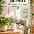 Une maison bien rangée avec des espaces clairs pour favoriser la sérénité d'esprit.